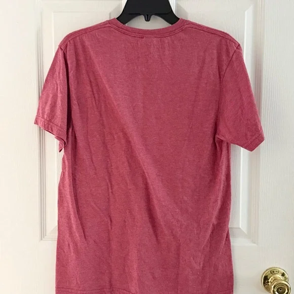 Gildan Women's M Medium I'm His Minnie Mouse‎ Graphic T-Shirt Rose Short Sleeve - Picture 13 of 13